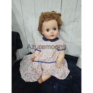 American Character  Plastic and Rubber  Doll With Sleep Eyes 20"